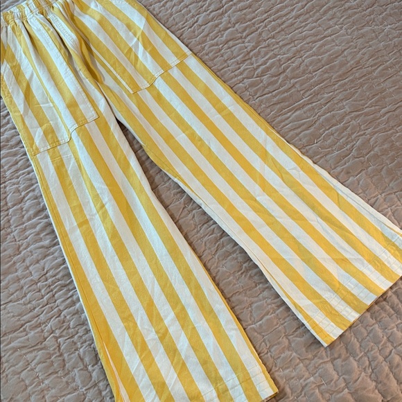 Big Bud Press action, pants Yellow and White Striped Pants XXS - Picture 6 of 10